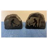 Etched Coal Nugget Art