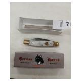 German hound knife in box