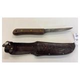 Vintage Filet Knife & Sheath