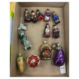 12 pc Fall Halloween Themed Ornaments