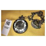 Singapore movement pocket watch w/ Washington