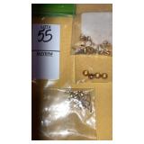 Small loose earrings jewelry findings parts