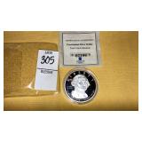 Presidential Silver Dollar American Mint  trial