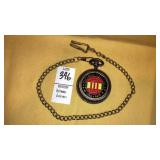 Vietnam Veteran pocketwatch w/ chain