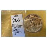 US 1976 Bicentennial medal - in case