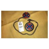 Southern Pride Not Hate pocket Watch w/