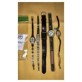 Vintage ladies wristwatches: (2) Caravelle,