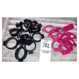 2 sets- Avon plastic ring size gauges