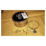 ï¿½Eï¿½ trinket box, Ellen pin, ï¿½Eï¿½ bracelet pins