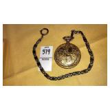 Majestime 17 jewels Buck deer & pheasant