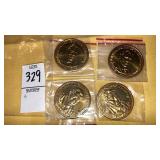 (4) bronze medallions 50th anniv Natl conference