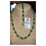 Honora green colored Pearls Necklace & Bracelet