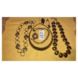 Monet : 4 necklaces, pendant & Amulet holder