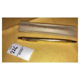 Cross 12k gold-filled pen - missing end