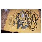 (8)Vintage fashion necklaces - signed Napier