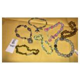 Bead stretch bracelets