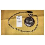 Quartz japan movement Kennedy half dollar pocket