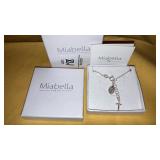 Mirabella Italy sterling Catholic bracelet