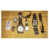 Snow White Watch, old Elgin - no bands, Casio