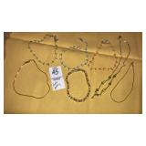 Avon jewelry bracelet anklets necklace