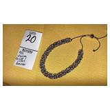 925 Sterling Bracelet w/ bolo slide clasp  Milor