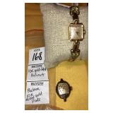 10k gold-filled Bulova watch & 10k rolled gold