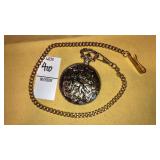 Details Japan movement hunter pocket watch