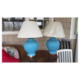 Pair of Vintage Ralph Lauren Pineapple Table Lamp