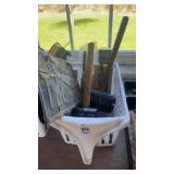 Lot of Mallets and Drill Bits