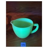 Vintage Uranium Jadeite Measuring Cup
