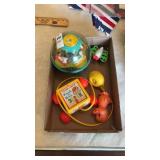 Lot of Vintage Fisher Price Toys