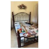 Queen Bedframe and Box Springs