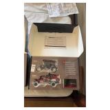 Fred Ertl 2 Car Bank Set NIB