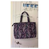 Colorful London Fog Tote Bag