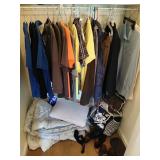 Closet lot of men
