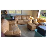 4 Pc Sectional Sofa, Chair, Loveseat