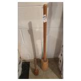 Two Vintage Butter Churns