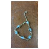 Cameo Gold Tone Bracelet