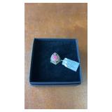 .925 Sterling Silver Pink Oyster Copper Turquoise
