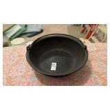 Unmarked Cast Iron Kettle