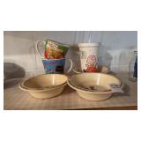 Kelloggs Bowls and Mugs