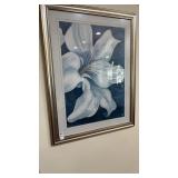 Framed Print titled Wistful Lily II by Kaye Lake