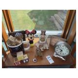 Westclox clock & decor pieces