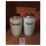 Vintage Jadeite Salt and Pepper Shakers