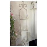 Wrought Iron Wall Rack