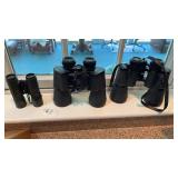 3 Bushnell Binoculars