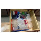 Drawer of Small Food Containers
