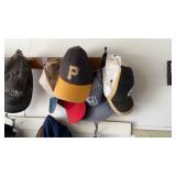 Assortment of Hats, Jackets 2XL, and Shoes Size 9
