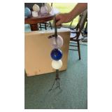 Antique Lighting Rod W Glass Globes 40 Inches