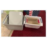 Assortment of Baskets and Containers